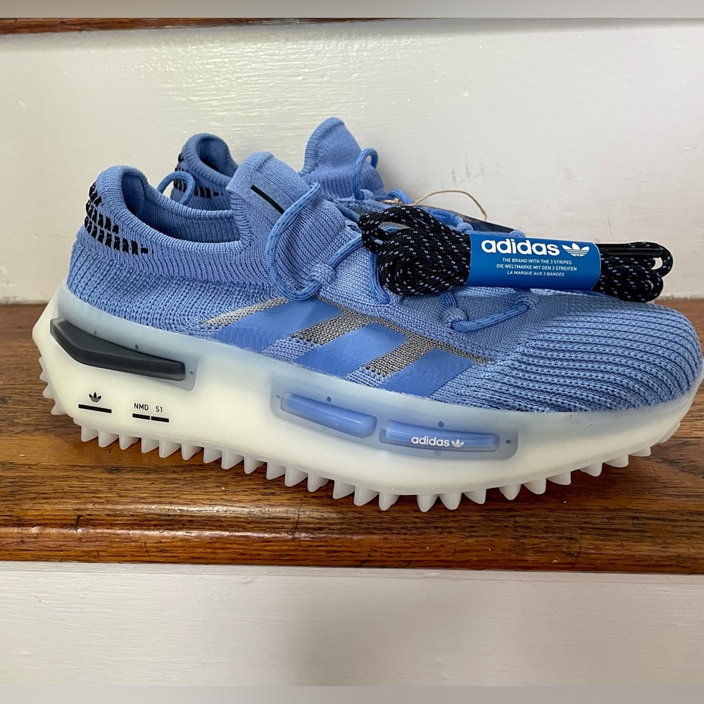 New Adidas NMD_S1 W Blue Fusion HQ4468 RARE!! Limited!!! Women's size 8 - Picture 2 of 6